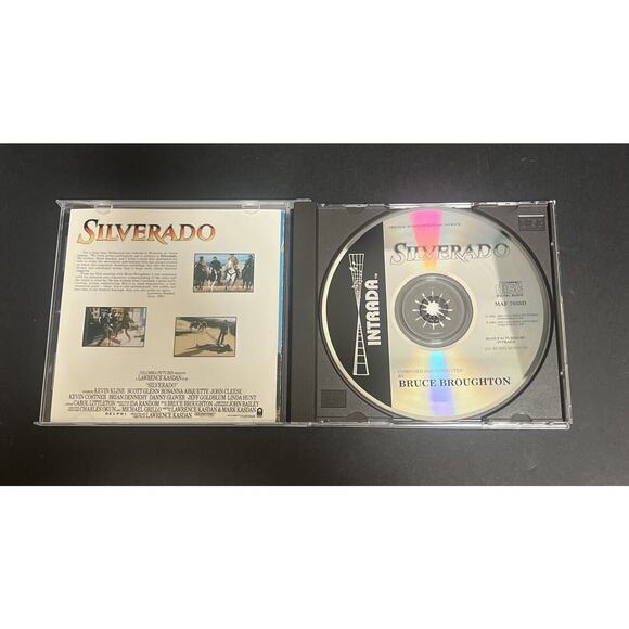 Silverado Original Motion Picture Movie Soundtrack CD Bruce Broughton Intrada - Picture 3 of 3